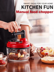 Manual Hand Multifunction Speedy Vegetable Quick chopper