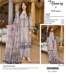 Munarq By Nisha Designer Lawn