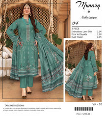Munarq By Nisha Designer Lawn