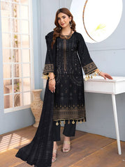 Nisha Designer Lawn | Unstitched Collection 3 Pieces Party Wear| Summer 24