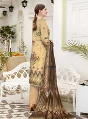 Nisha Designer Lawn | Unstitched Collection 3 Pieces Party Wear| Summer 24