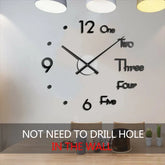 Wooden Wall Clock Stylish Design Home Decoration Wall Hanging Clock