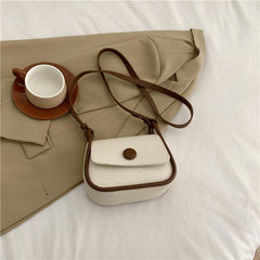 Summer Leisure Commuter Small Square Bag High-end Korean Niche Simple Shoulder Bag Crossbody Bag Girl's Bag