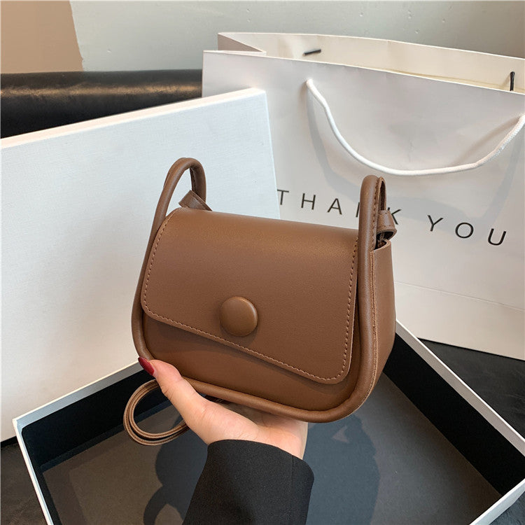 Summer Leisure Commuter Small Square Bag High-end Korean Niche Simple Shoulder Bag Crossbody Bag Girl's Bag