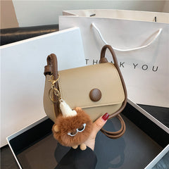 Summer Leisure Commuter Small Square Bag High-end Korean Niche Simple Shoulder Bag Crossbody Bag Girl's Bag
