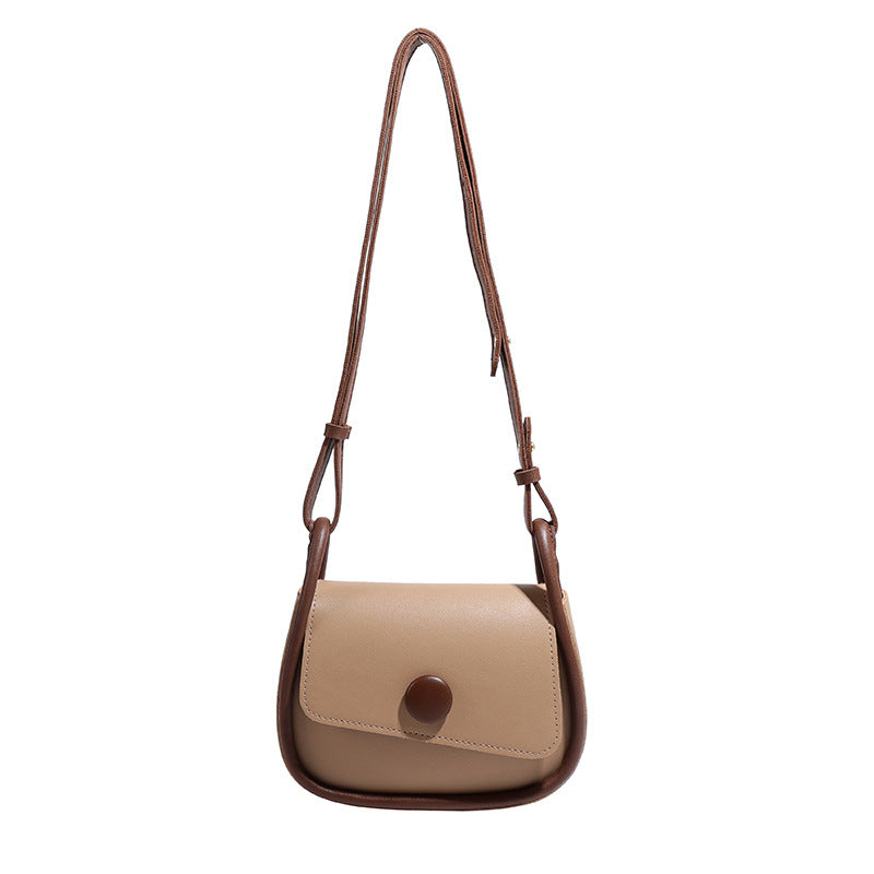Summer Leisure Commuter Small Square Bag High-end Korean Niche Simple Shoulder Bag Crossbody Bag Girl's Bag