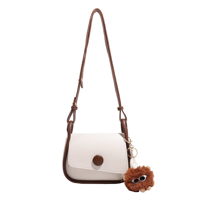 Summer Leisure Commuter Small Square Bag High-end Korean Niche Simple Shoulder Bag Crossbody Bag Girl's Bag