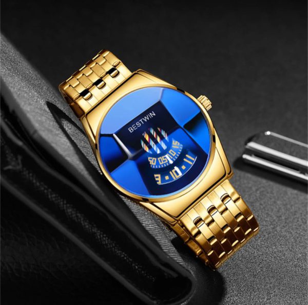 Bestwin Quartz Hardlex Watch For Men