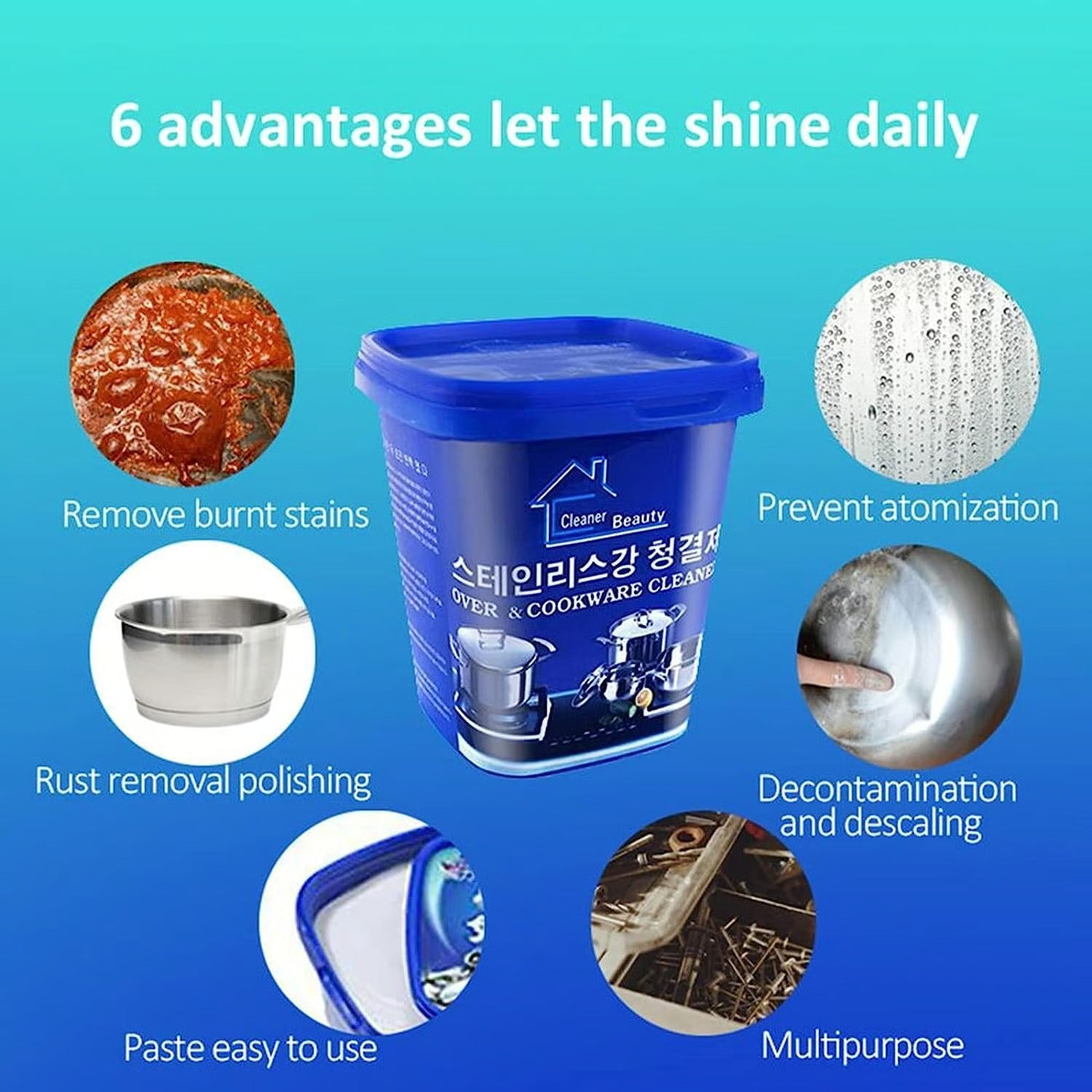 Korean Cookware Magic Cleaner  (IMPORTED)