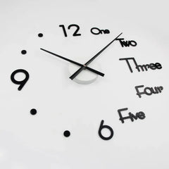 Wooden Wall Clock Stylish Design Home Decoration Wall Hanging Clock