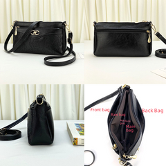 Qianzi Fox Guangzhou Pu Women's Satchel Women's Small Bag Mother's Bag Single Shoulder Large Capacity Red Prellis Bag Fashionable Ins