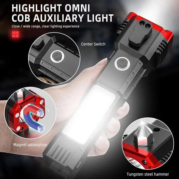 Usb Charging Super Bright Led Flashlight
